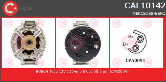 ALTERNATOR 12V 115A INA