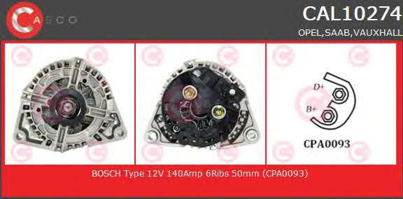 ALTERNATOR 12V 140A
