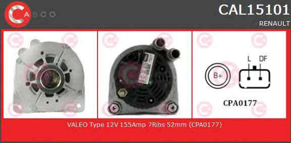 ALTERNATOR 12V 155A