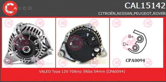 ALTERNATOR 12V 70A