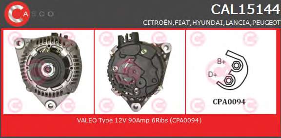 ALTERNATOR 12V 90A