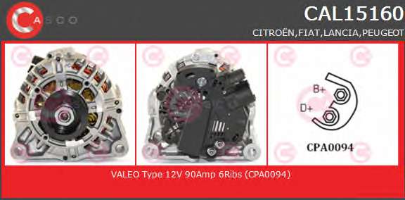 ALTERNATOR 12V 90A