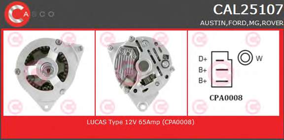 ALTERNATOR 12V 55A