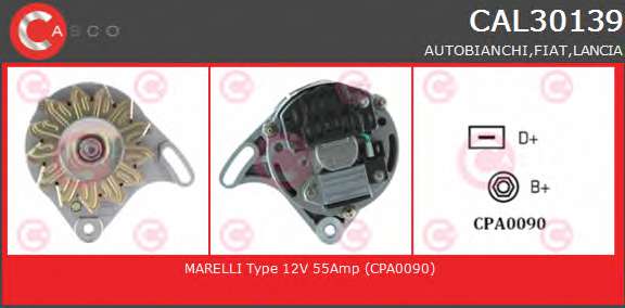 ALTERNATOR 12V 55A