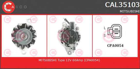 ALTERNATOR 12V 60A