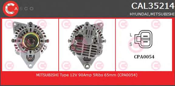ALTERNATOR 12V 90A