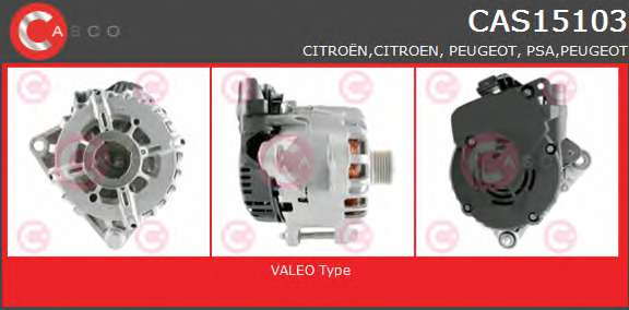 ALTERNATOR 12V 180A START/STOP OE VALEO