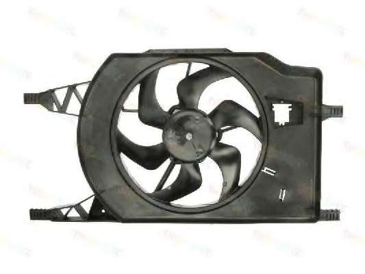 Ventilator chladenia motora