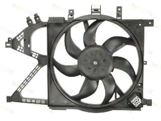 Ventilator chladenia motora
