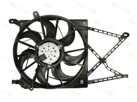 Ventilator chladenia motora
