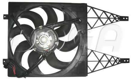Ventilator chladenia motora