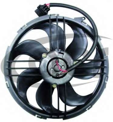 Ventilator chladenia motora