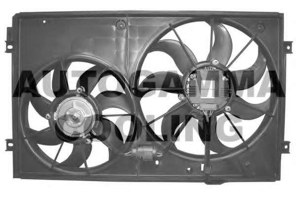 Ventilator chladenia motora