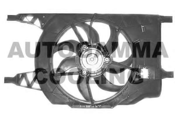 Ventilator chladenia motora