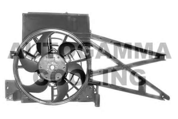 Ventilator chladenia motora