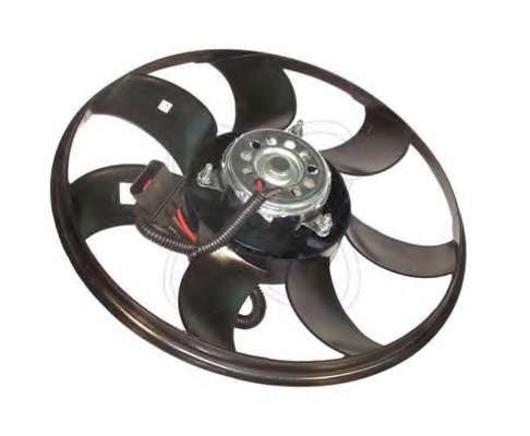 Ventilator chladenia motora