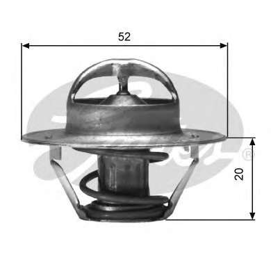 Termostat chladenia