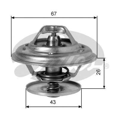 Termostat chladenia