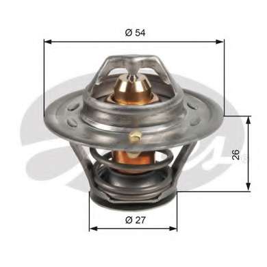 Termostat chladenia