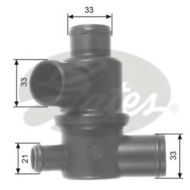 Termostat chladenia