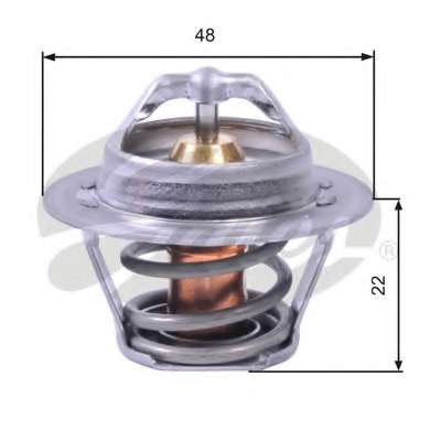 Termostat chladenia