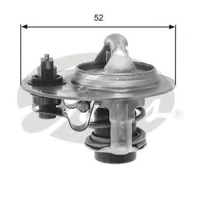 Termostat chladenia