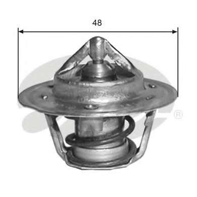 Termostat chladenia