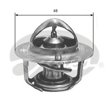 Termostat chladenia