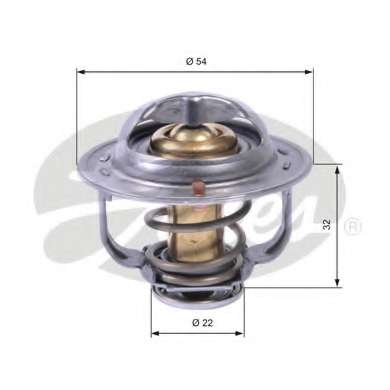 Termostat chladenia