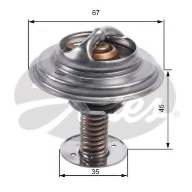 Termostat chladenia