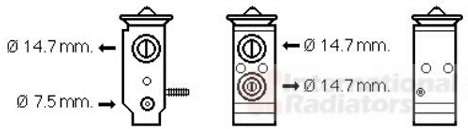 Expanzny ventil klimatizacie