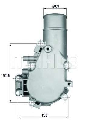 Termostat chladenia
