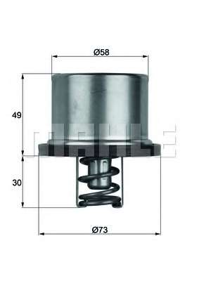 Termostat chladenia