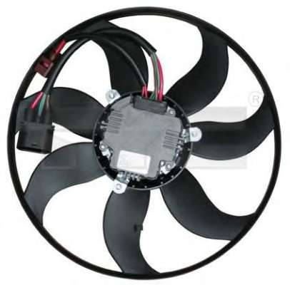 Ventilator chladenia motora