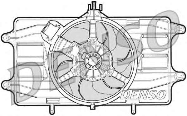 Ventilator chladenia motora