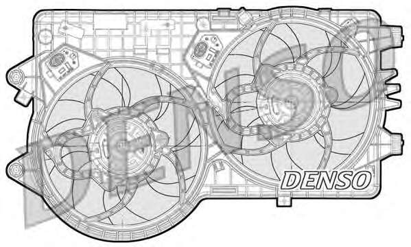 Ventilator chladenia motora