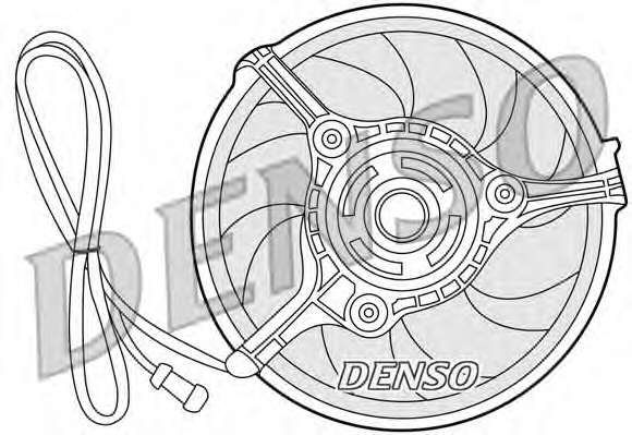 Ventilator chladenia motora