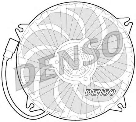 Ventilator chladenia motora