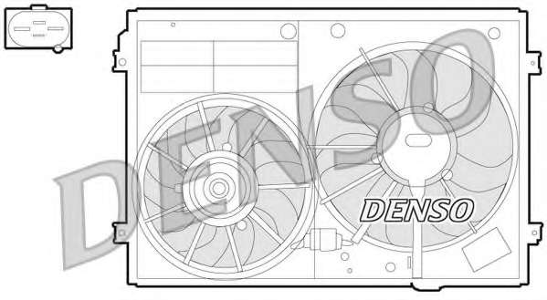 Ventilator chladenia motora