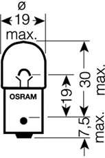 Osram Ultra Life R5W 12V 5W BA 15S