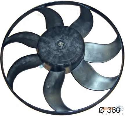 Elektromotor vetraka chladica