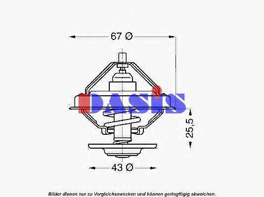 Termostat chladenia