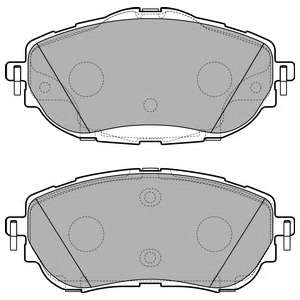 KLOCKI HAM.PRZOD TOYOTA AURIS 12-