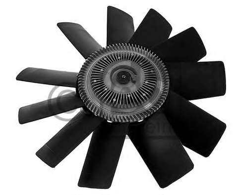 Ventilator chladenia motora