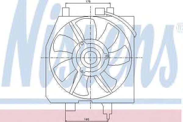 Ventilator kondenzatora klimatizacie