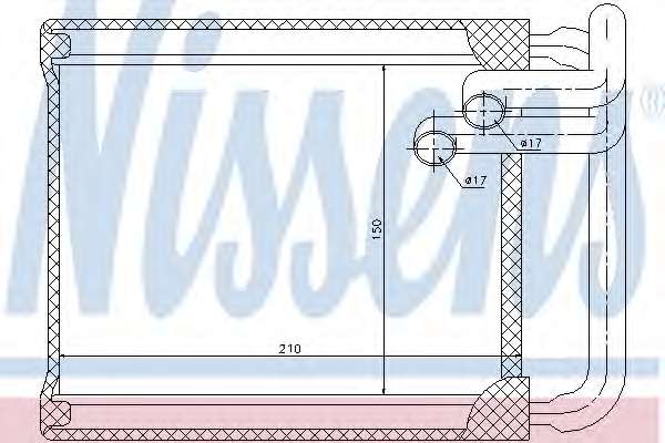 NAGRZEWNICA 150X210X27