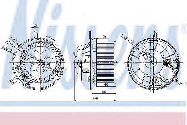 Vnutorny ventilator